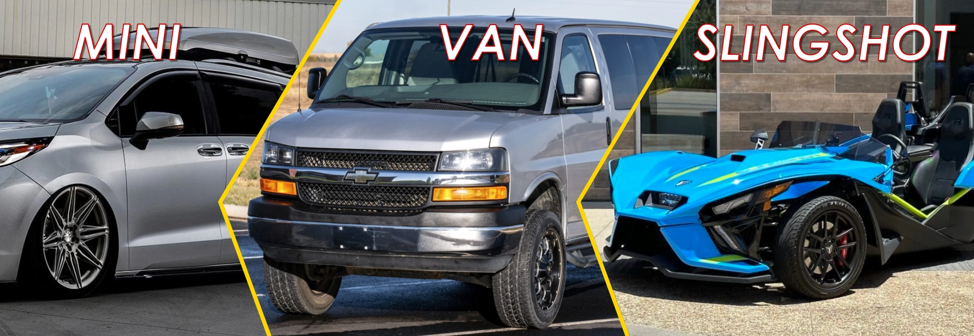 Picture of a Minivan, Full Size Van, Slingshot at Atlantic Any Wheel Straightening Services